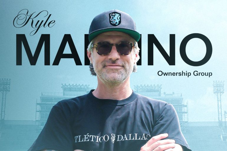 Kyle Martino joins Atlético Dallas Ownership Group. (Courtesy Atlético Dallas)