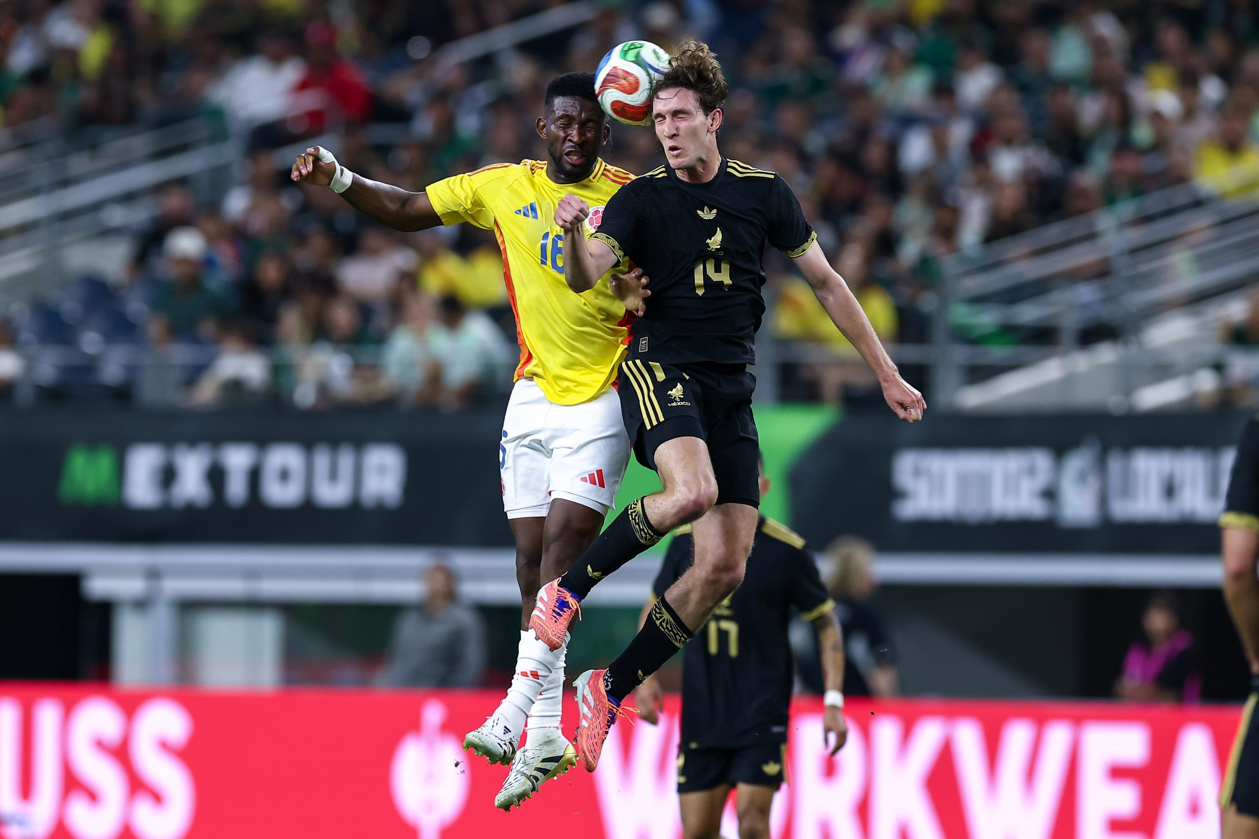 Mexico vs Colombia in a friendly at AT&T Stadium, October 11, 2025. Colombia came away with a 4-0 win. (Matt Visinsky, 3rd Degree)