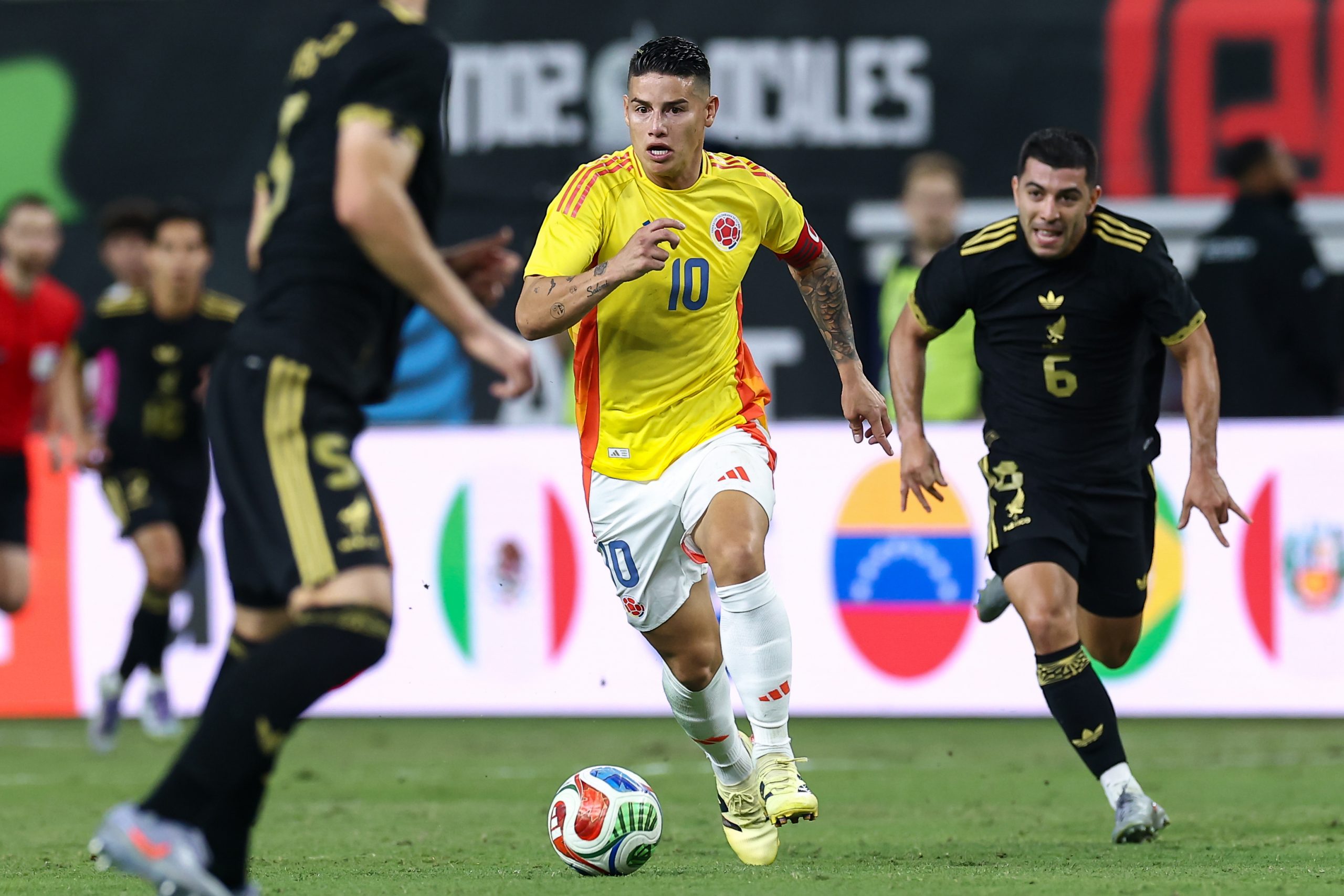 Mexico vs Colombia in a friendly at AT&T Stadium, October 11, 2025. Colombia came away with a 4-0 win. (Matt Visinsky, 3rd Degree)