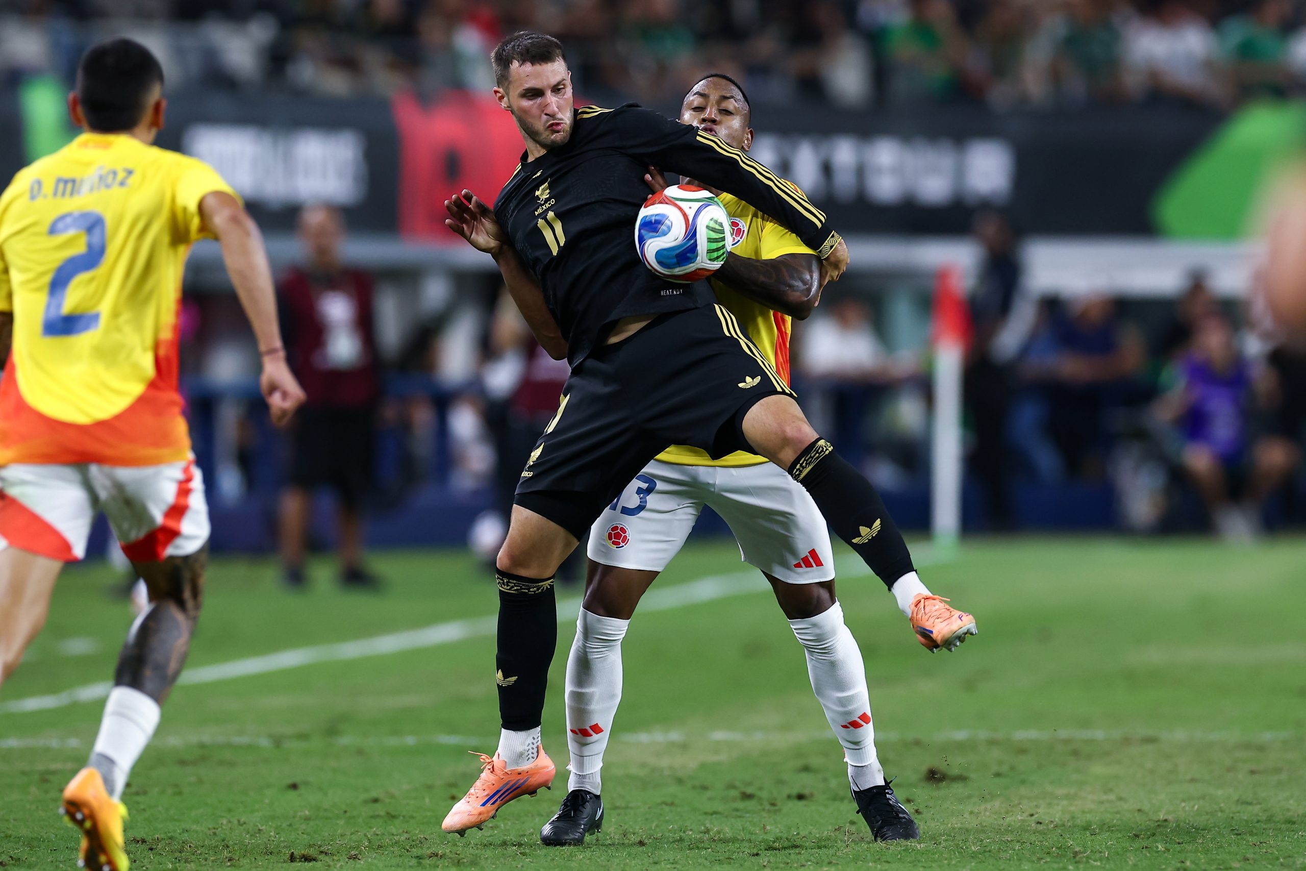 Mexico vs Colombia in a friendly at AT&T Stadium, October 11, 2025. Colombia came away with a 4-0 win. (Matt Visinsky, 3rd Degree)