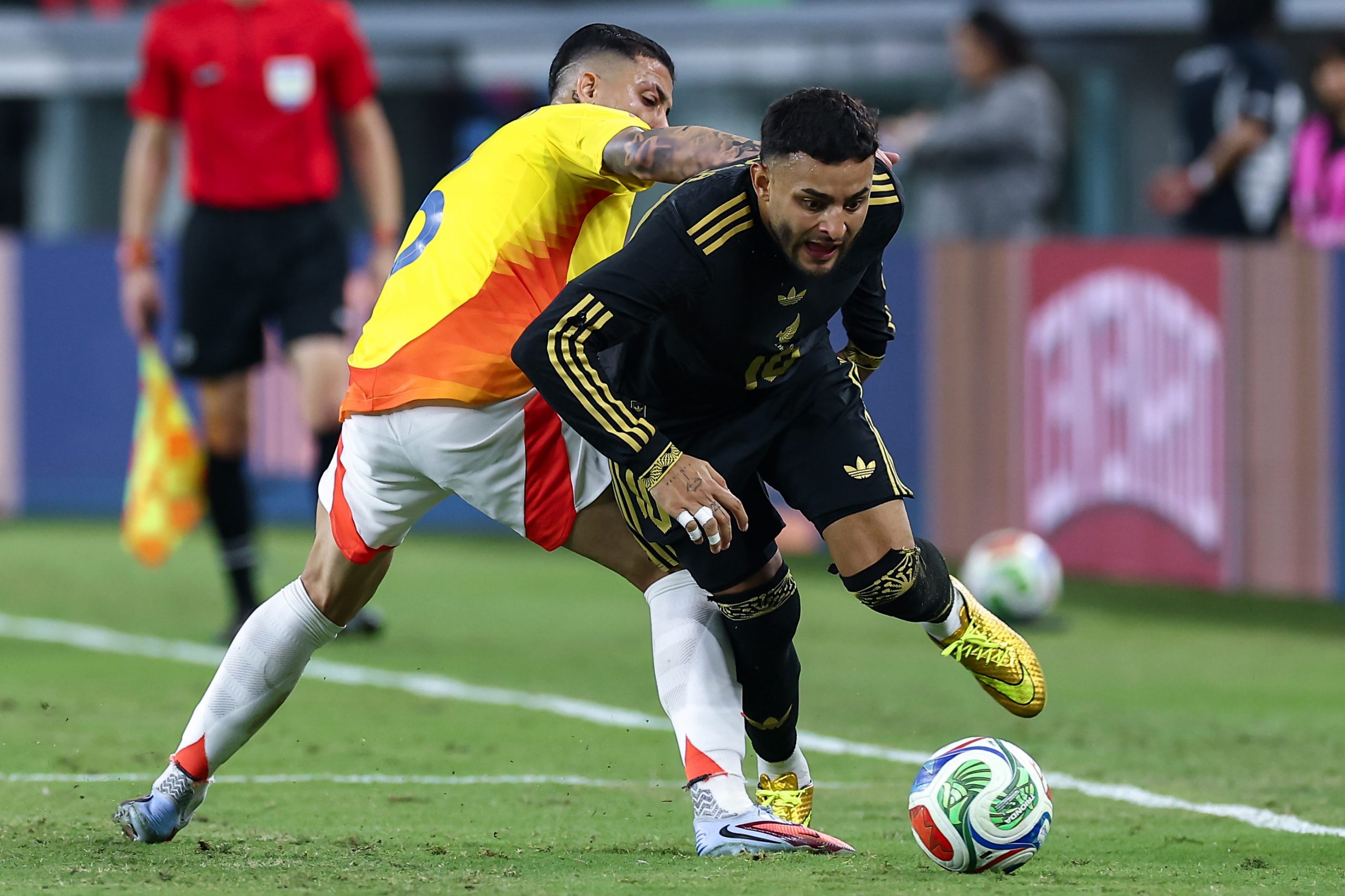 Mexico vs Colombia in a friendly at AT&T Stadium, October 11, 2025. Colombia came away with a 4-0 win. (Matt Visinsky, 3rd Degree)