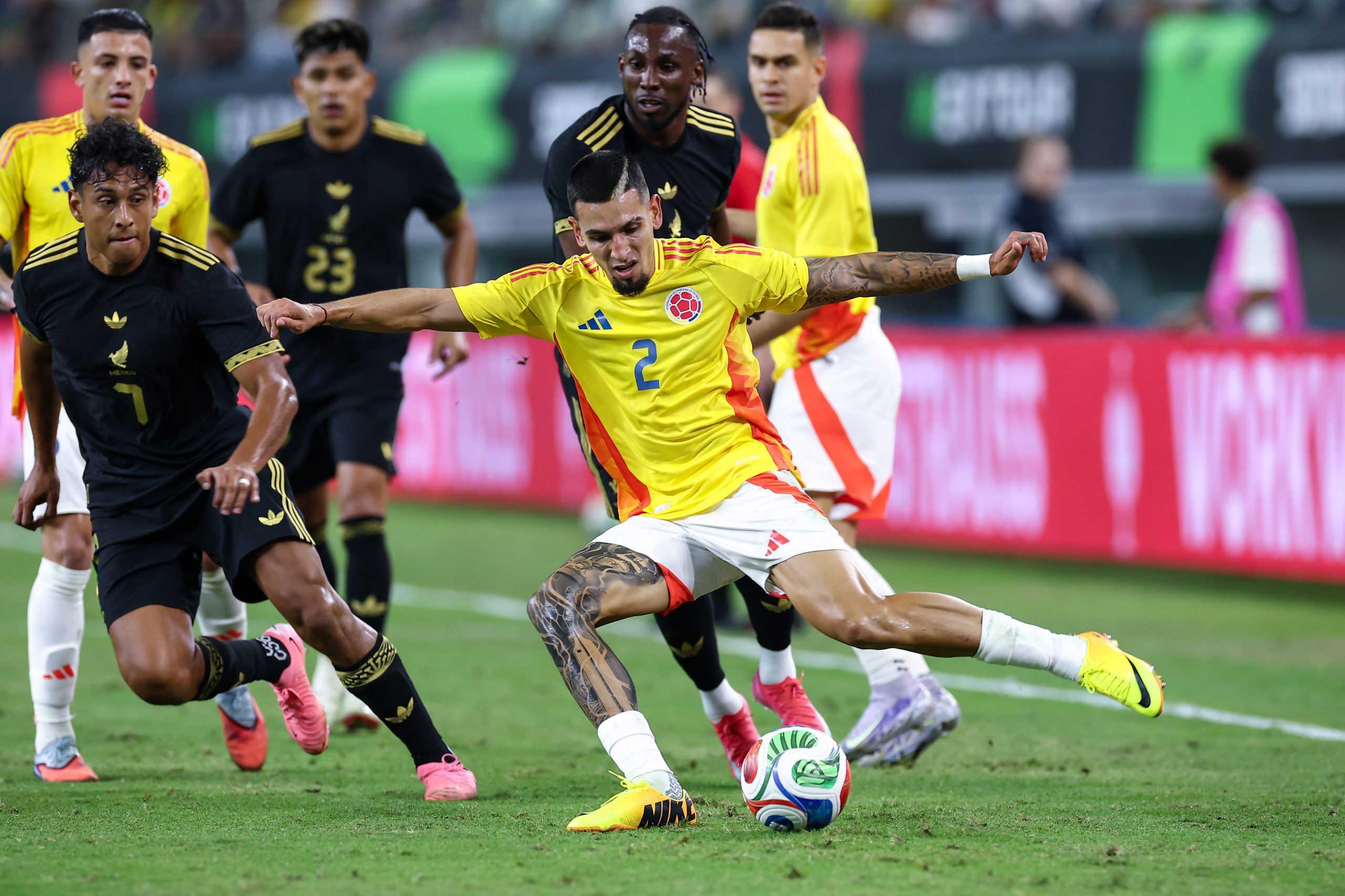 Mexico vs Colombia in a friendly at AT&T Stadium, October 11, 2025. Colombia came away with a 4-0 win. (Matt Visinsky, 3rd Degree)