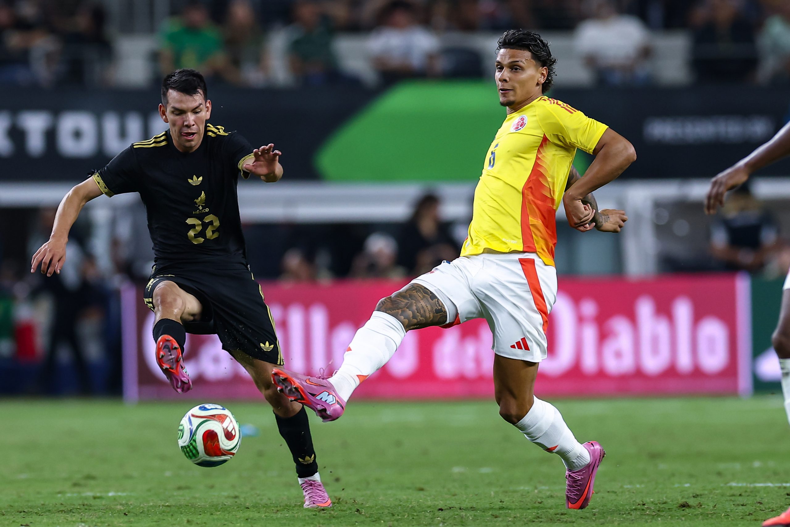 Mexico vs Colombia in a friendly at AT&T Stadium, October 11, 2025. Colombia came away with a 4-0 win. (Matt Visinsky, 3rd Degree)