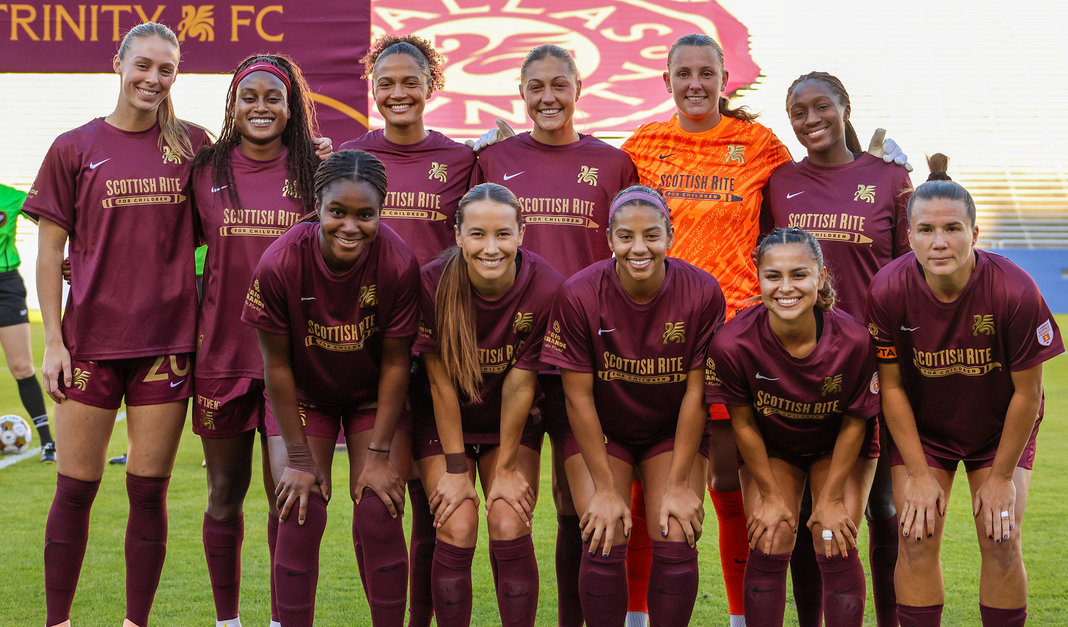 Dallas Trinity XI against DC Power, November 2, 2025. (Beth Spicer, 3rd Degree)