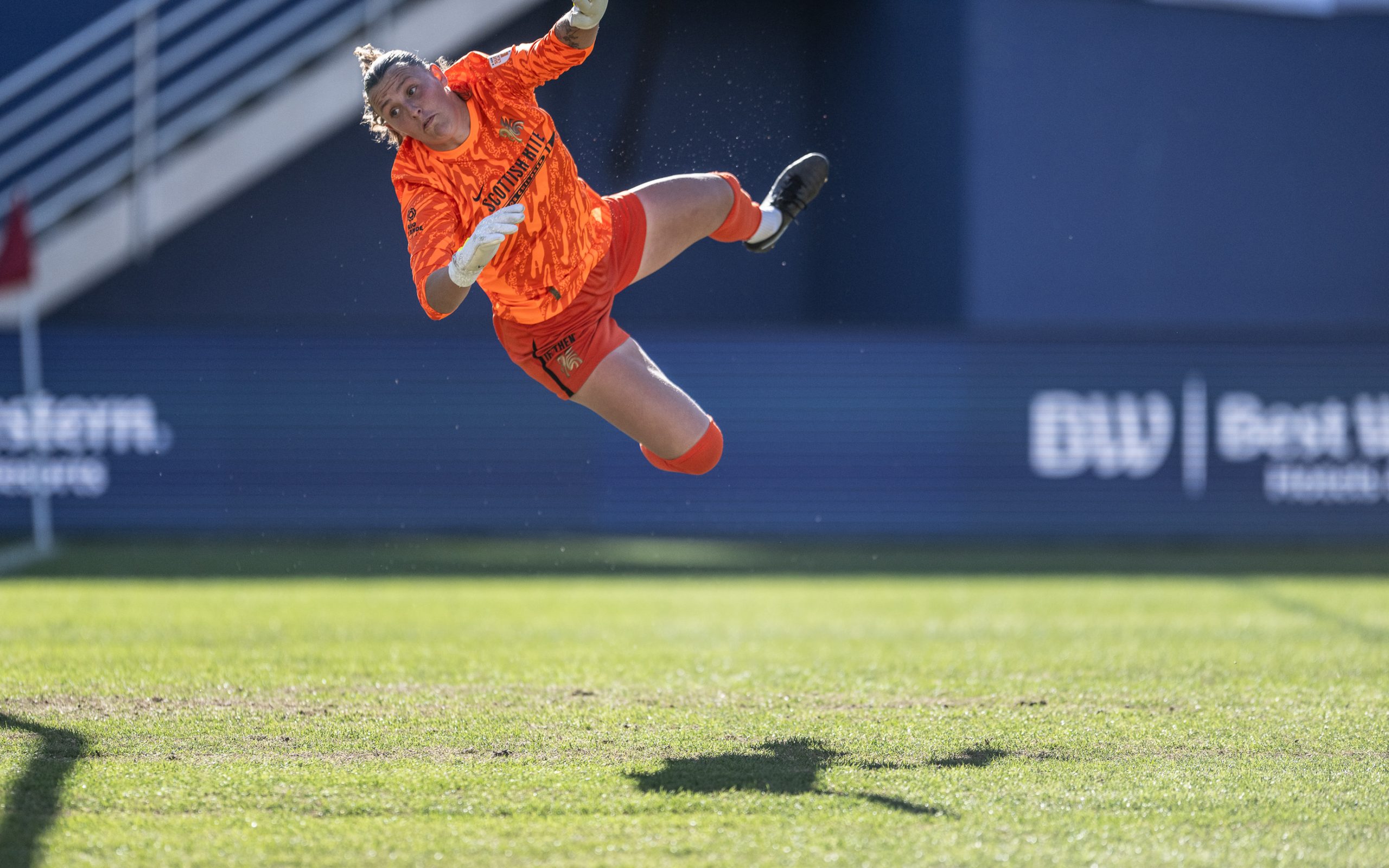 Rylee Foster watches a shot go wide against Lexington FC, December 20, 2025. (Mike Brooks, 3rd Degree)