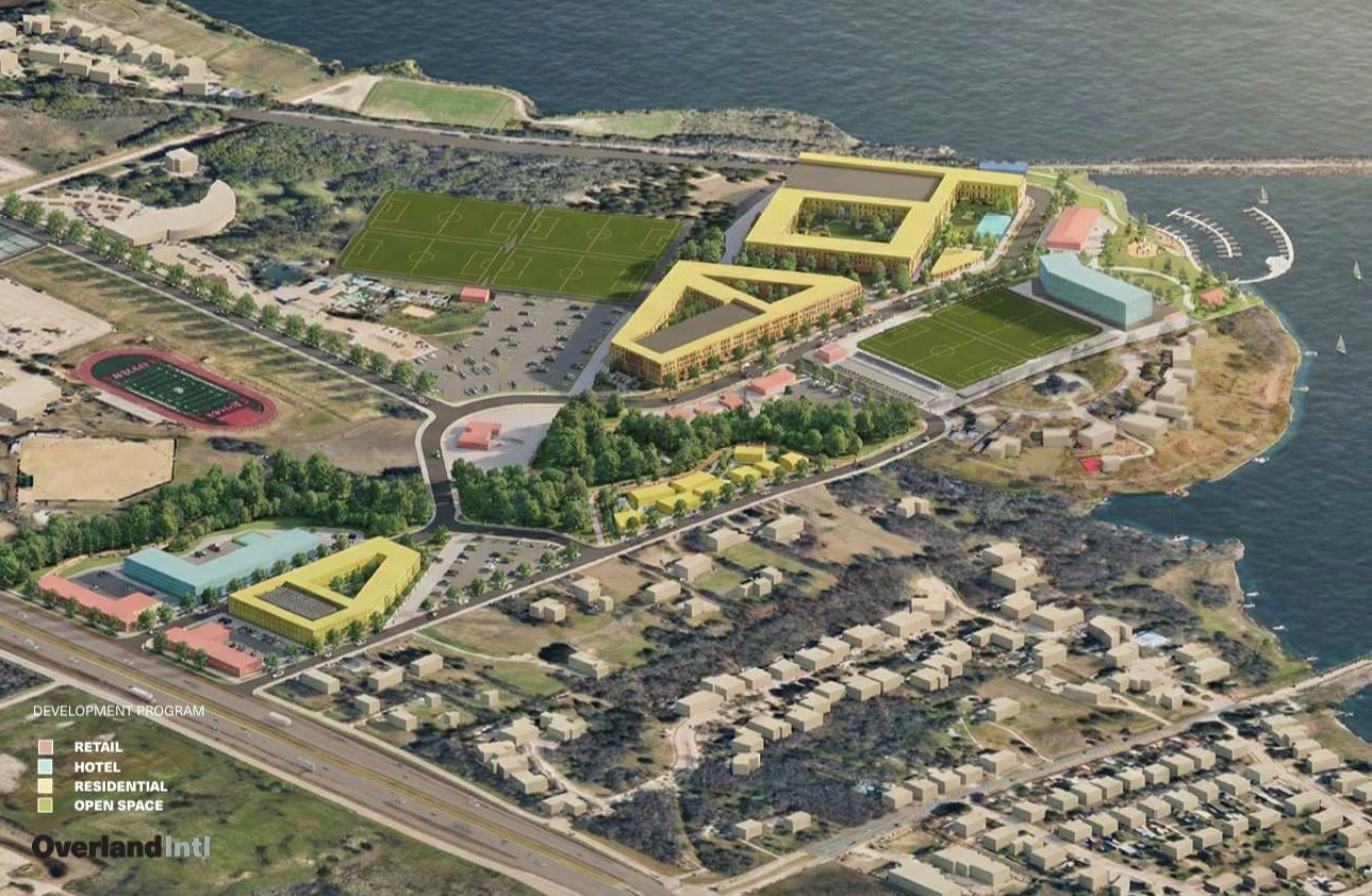 Proposed Youth Soccer Complex and Mixed-Use Development being developed by the City of Rowlett and Atlético Dallas. (Courtesy City of Rowlett)