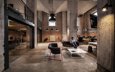 Atlético Dallas’ headquarters (interior) is relocating to Expo Park in Dallas. (Courtesy Atlético Dallas)