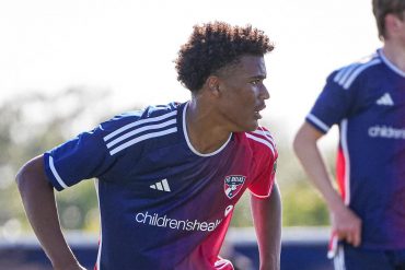 FC Dallas U18 Jonah Gibson. (Courtesy Wheels Images)