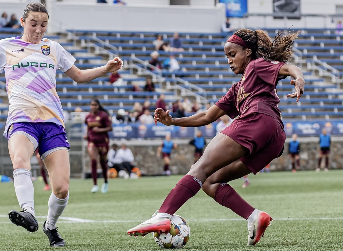 Chioma Ubogagu at Carolina Ascent - Feb. 21, 2026 (Courtesy: Dallas Trinity FC)