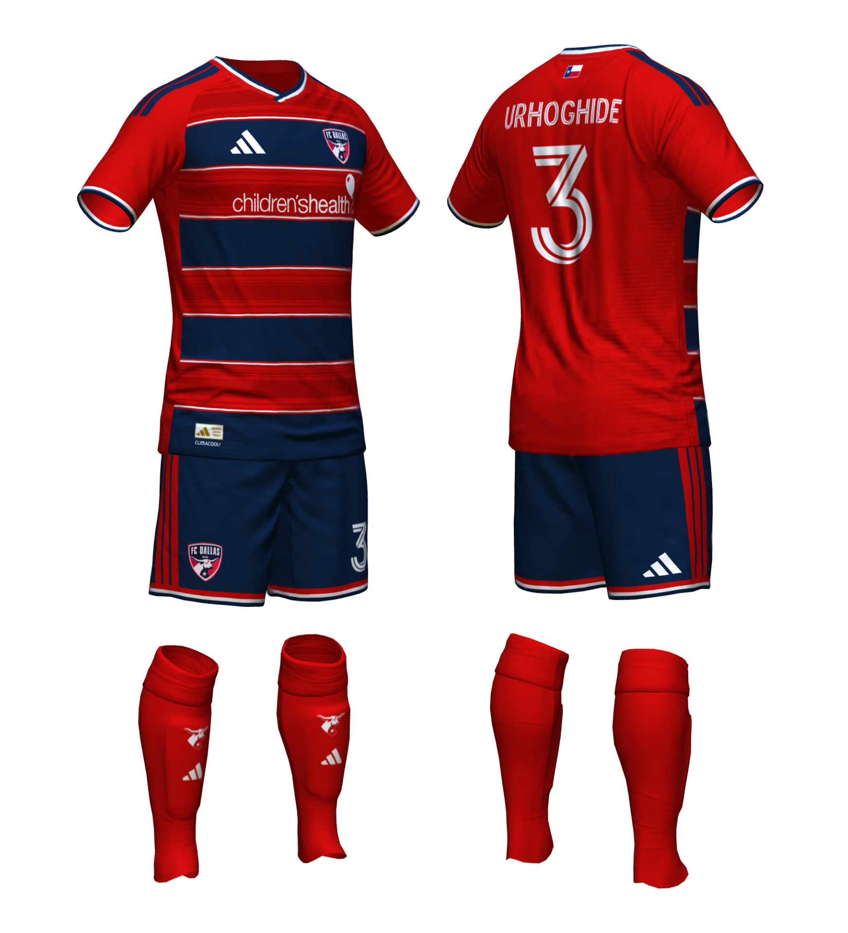 Prediction of the 2026 FC Dallas primary kit (Dan Crooke)