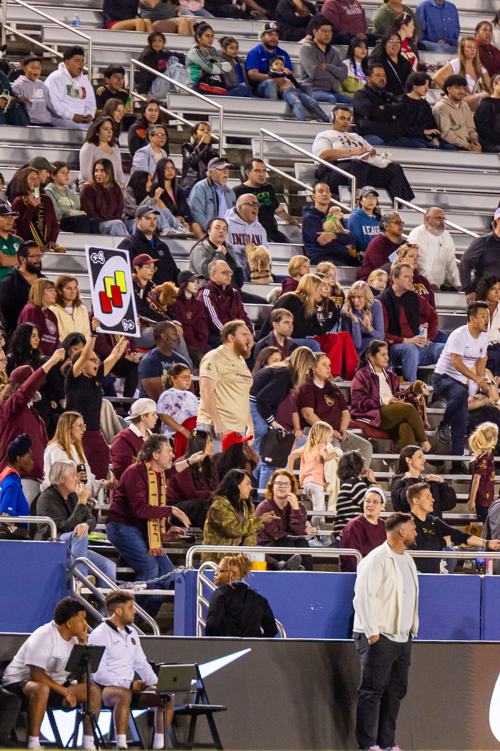 The Cotton Bowl faithful Lexington at Dallas 3/18/26 (Anna Dolmany Courtesy Dallas Trinity FC)