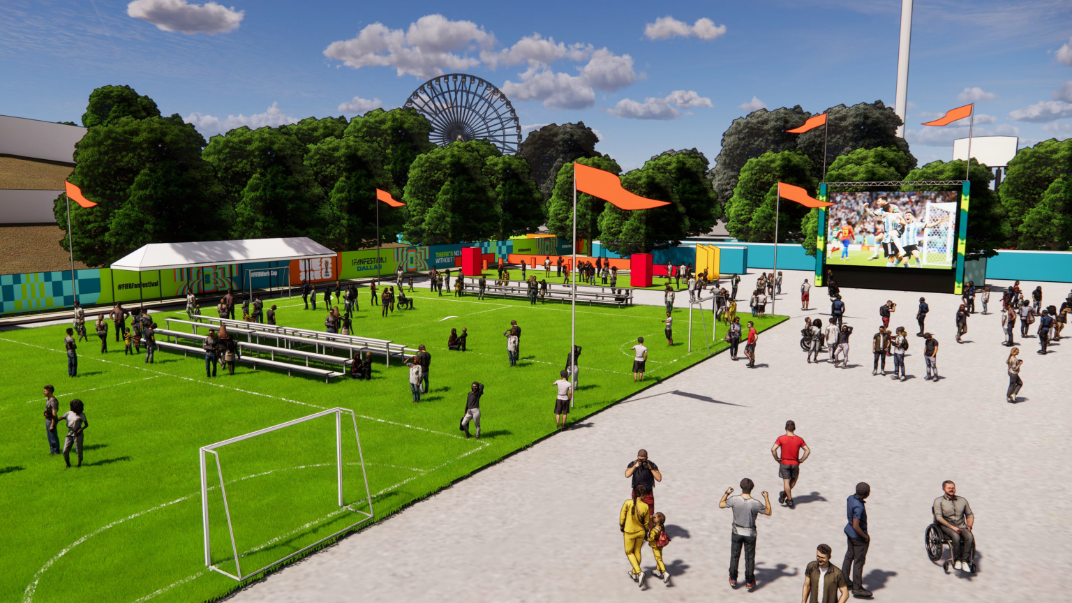 Dallas Cwc Fifa North Texas World Cup Committee unveils plans for FIFA Fan Festival ...