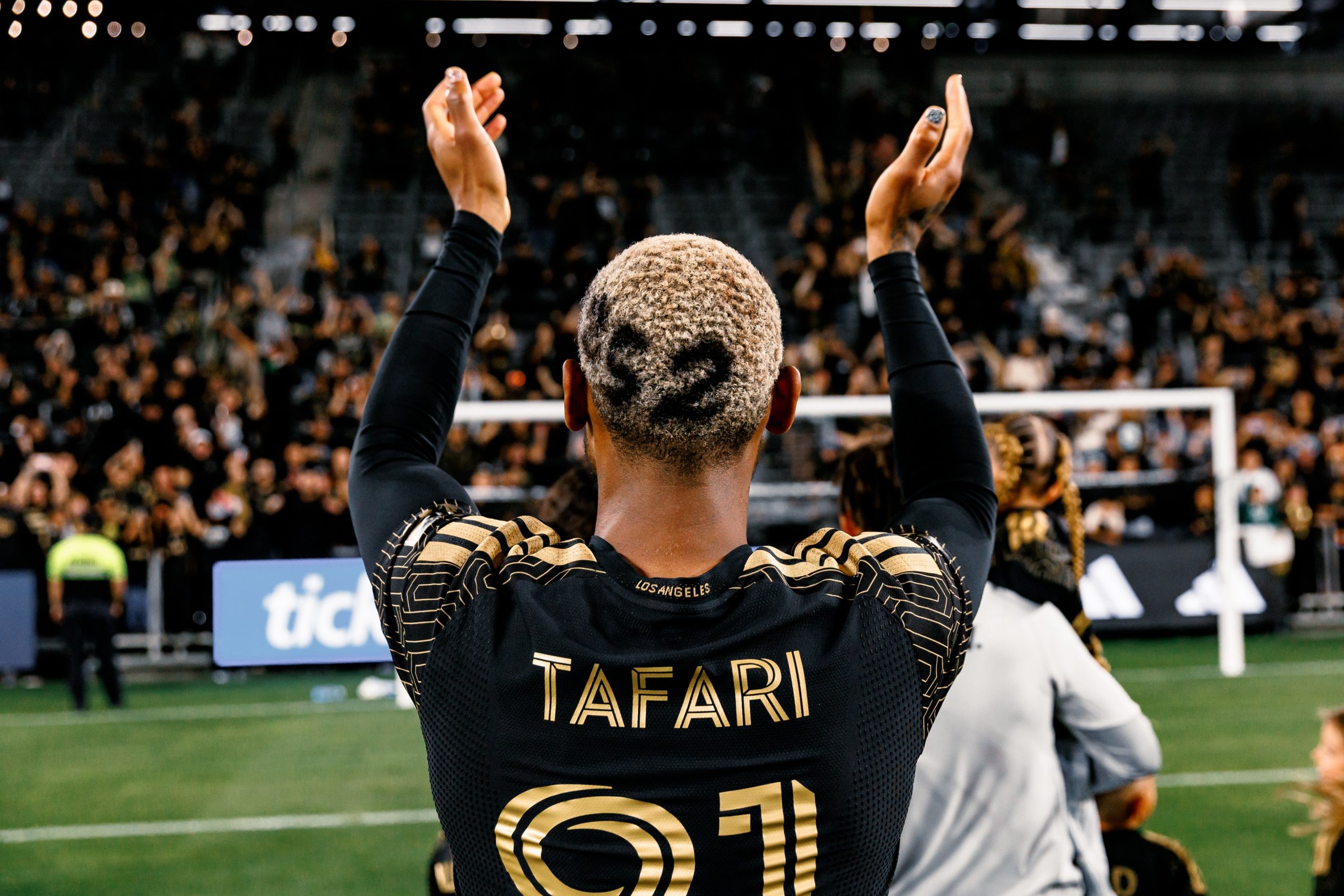 Nkosi Tafari, March 7, 2026. (Courtesy LAFC)