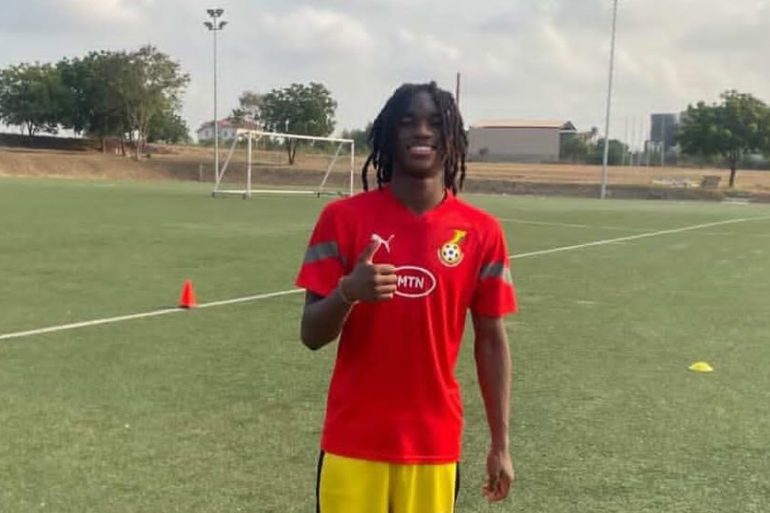 FC Dallas' Luke Martey called up to Ghana U17s. (Courtesy Luke Martey)