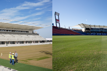 Mansfield and Toyota Stadiums.