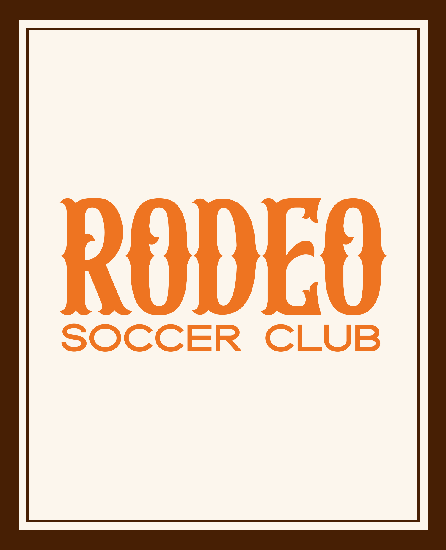 Rodeo SC Wordmark