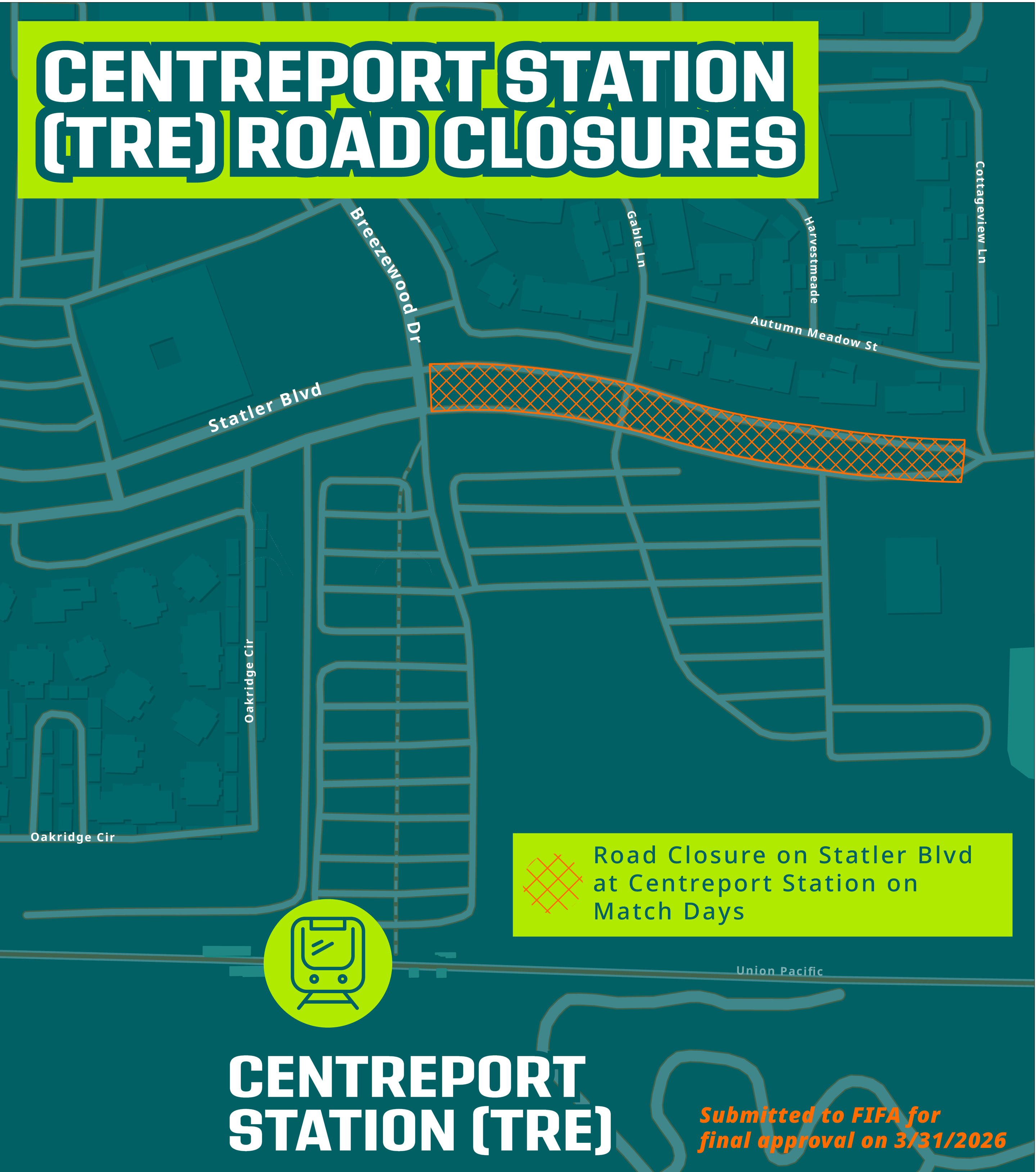 07 Centreport Station Road Closures