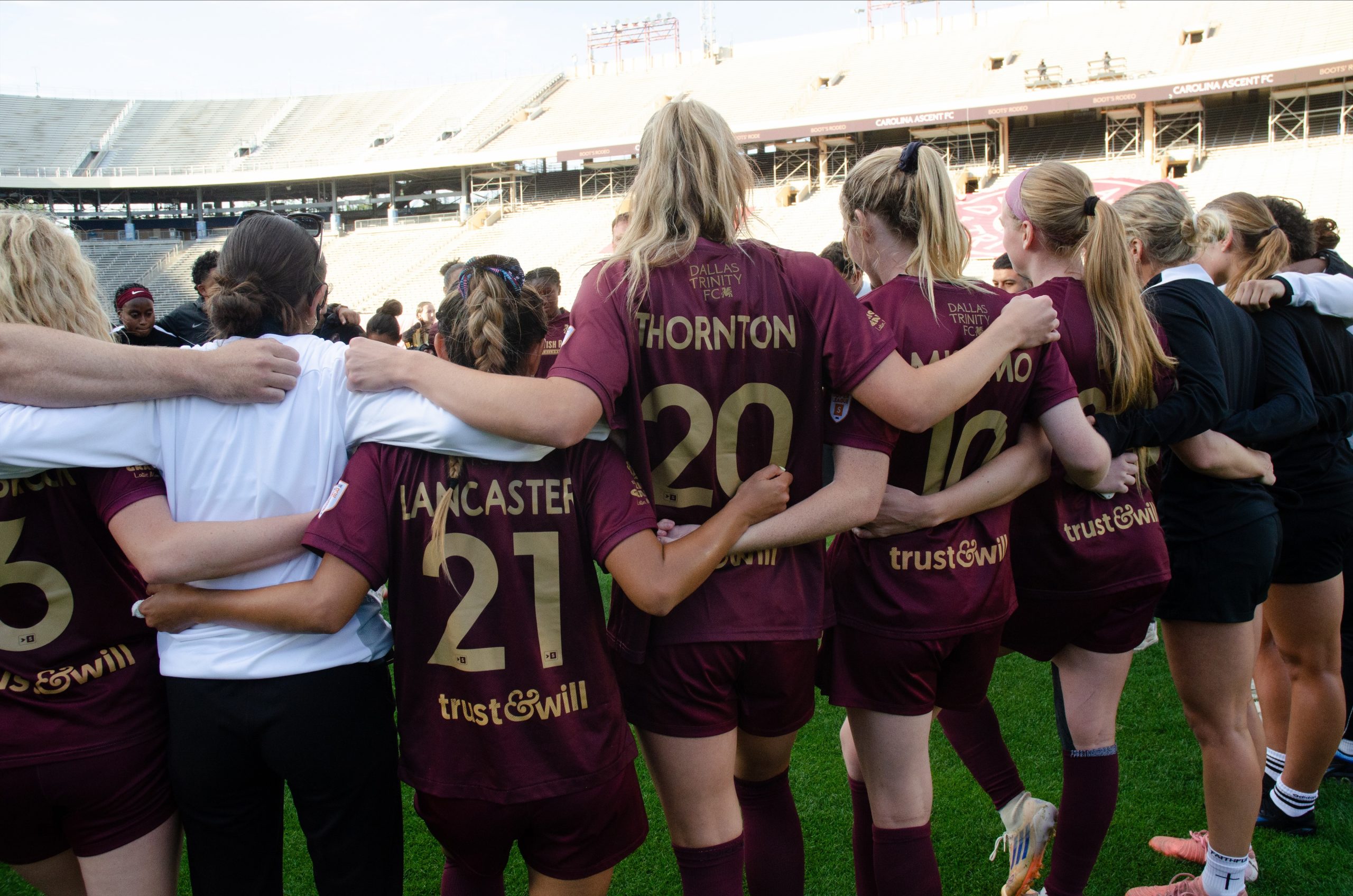 Dallas Trinity FC vs Spokane Zephyr April 4, 2026 (Photo: Mel Vong Courtesy: Dallas Trinity FC)