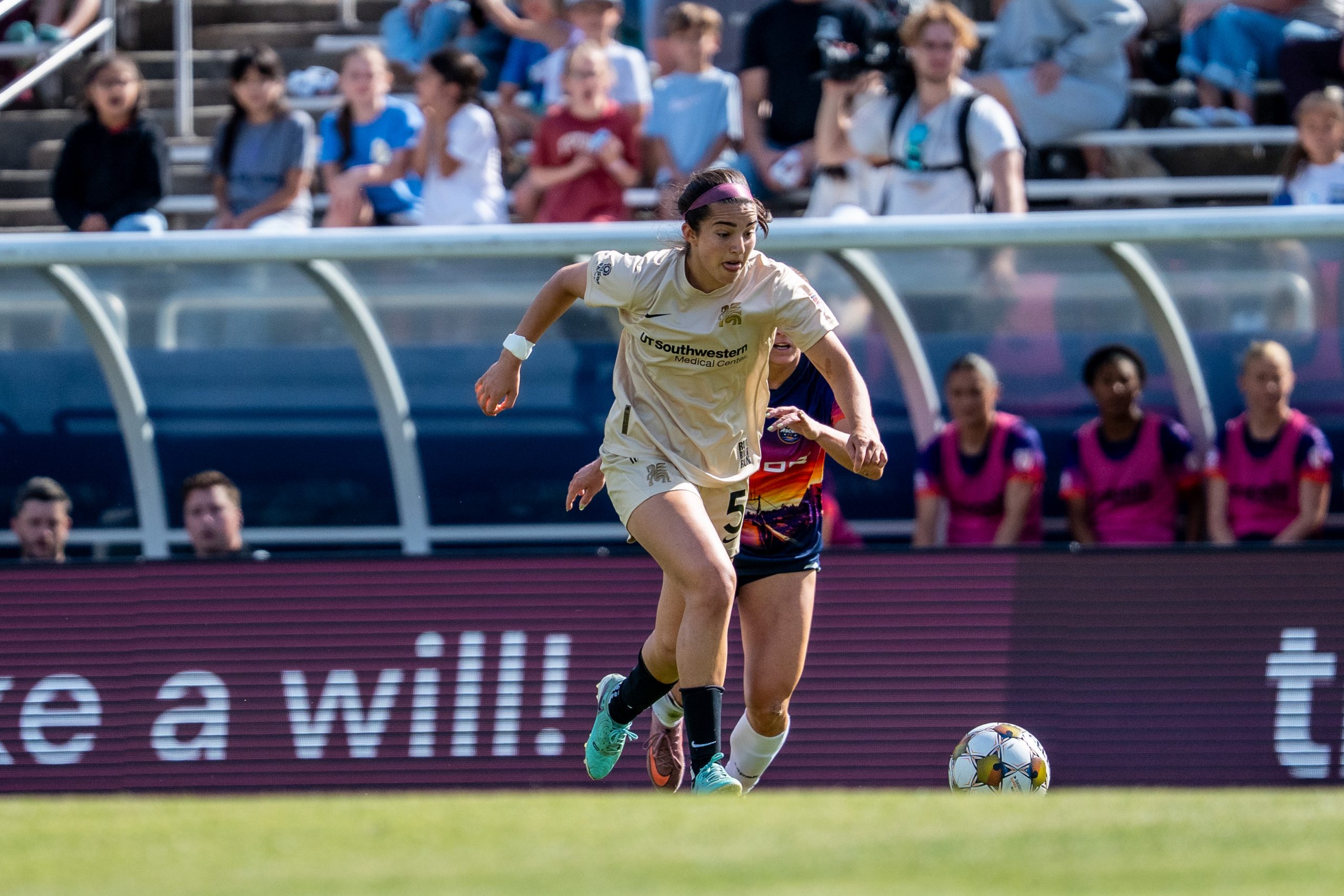 Lauren Flynn - Carolina Ascent at Dallas Trinity, Apr. 19, 2026 (Anna Dolmany, Dallas Trinity FC)