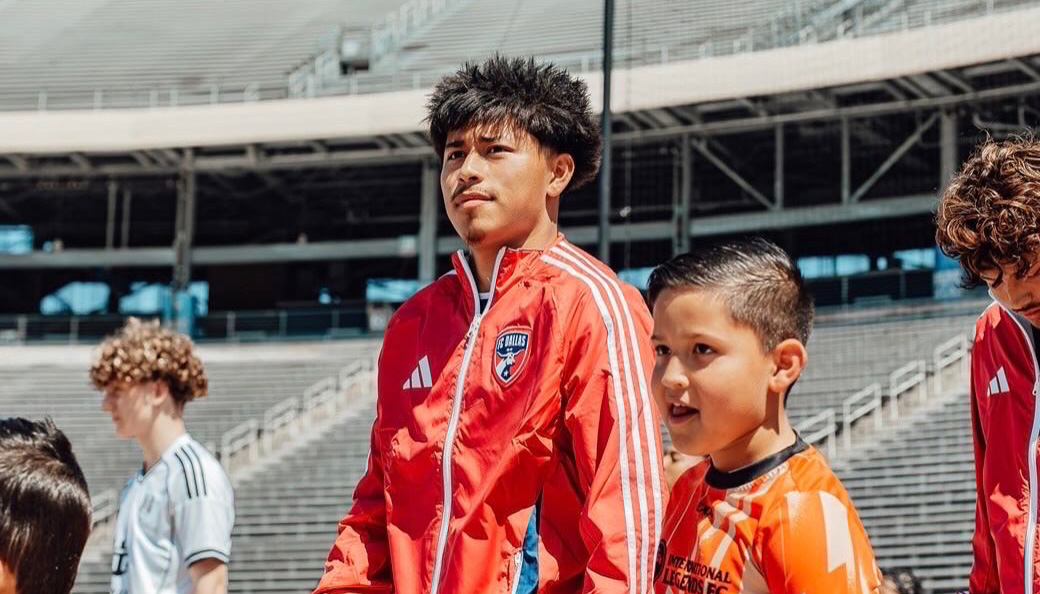 Matt Razo walks out at the Dallas Cup 2026. (Courtesy Matt Razo Instagram)