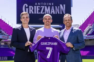Orlando City signs French superstar Antoine Griezmann. (Courtesy Orlando City)