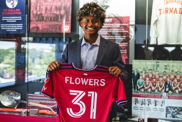 Benji Flowers signs a homegrown deal with FC Dallas, 2026. (Courtesy FC Dallas)