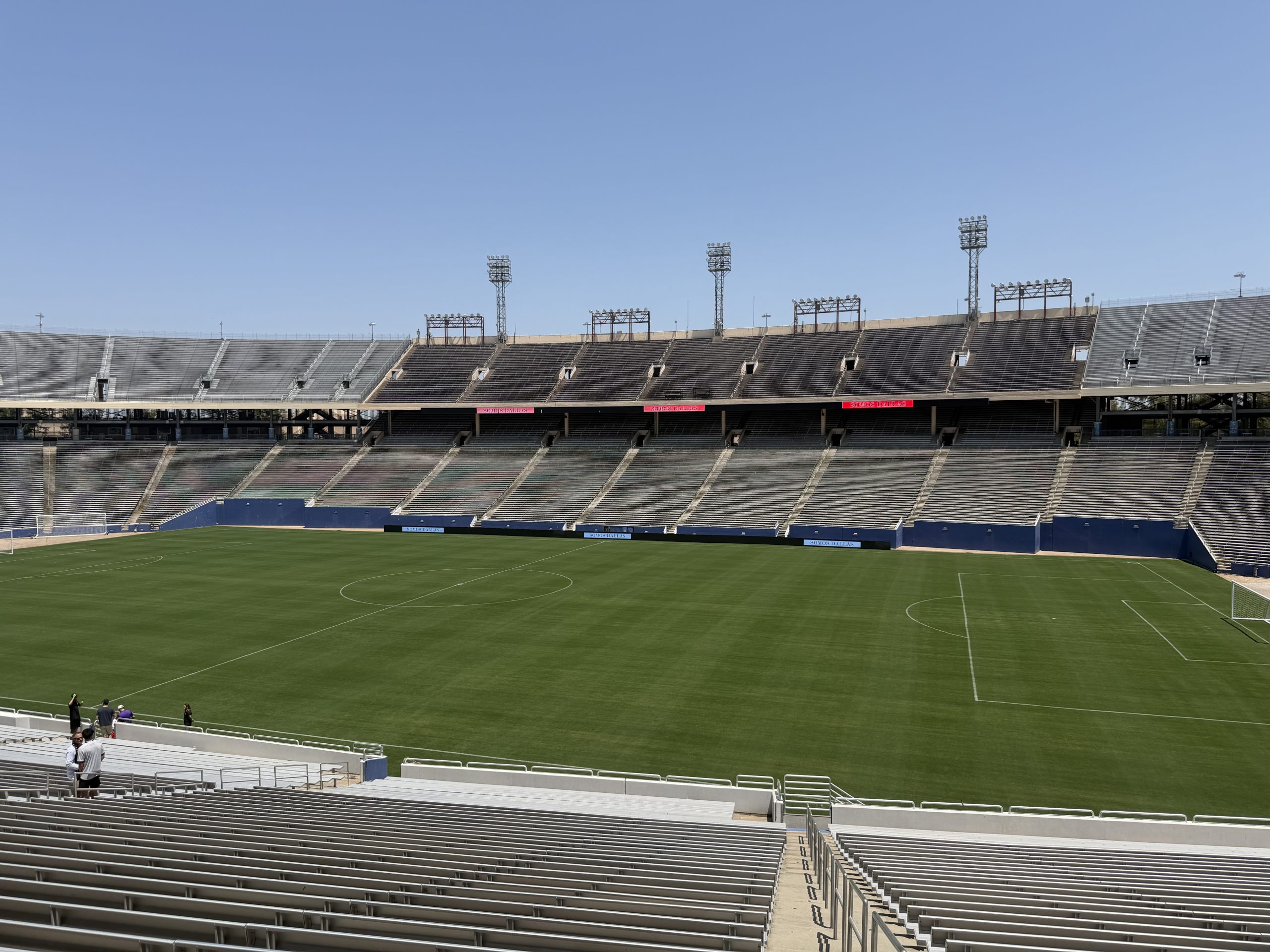 Atletico Dallas seat selection event, Cotton Bowl Stadium July 25, 2026 (Photo: Dennis McGowan)