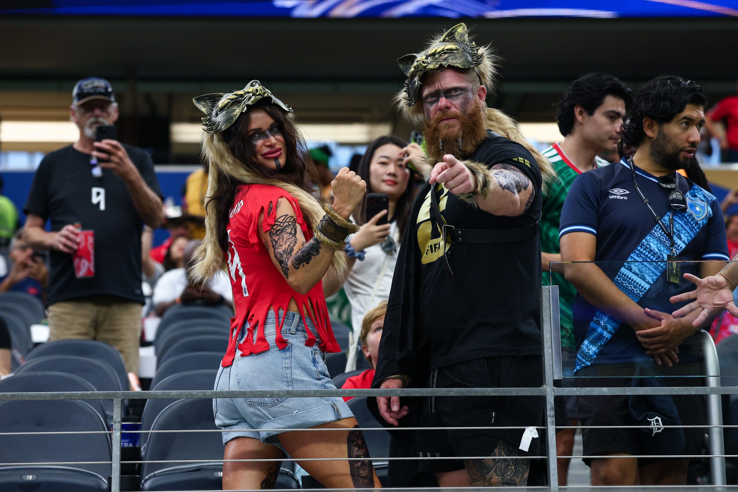 Norway fans are ready for action. Norway vs Côte d'Ivoire, 2026 World Cup, Dallas Stadium, June 27, 2026. (Matt Visinsky, 3rd Degree)