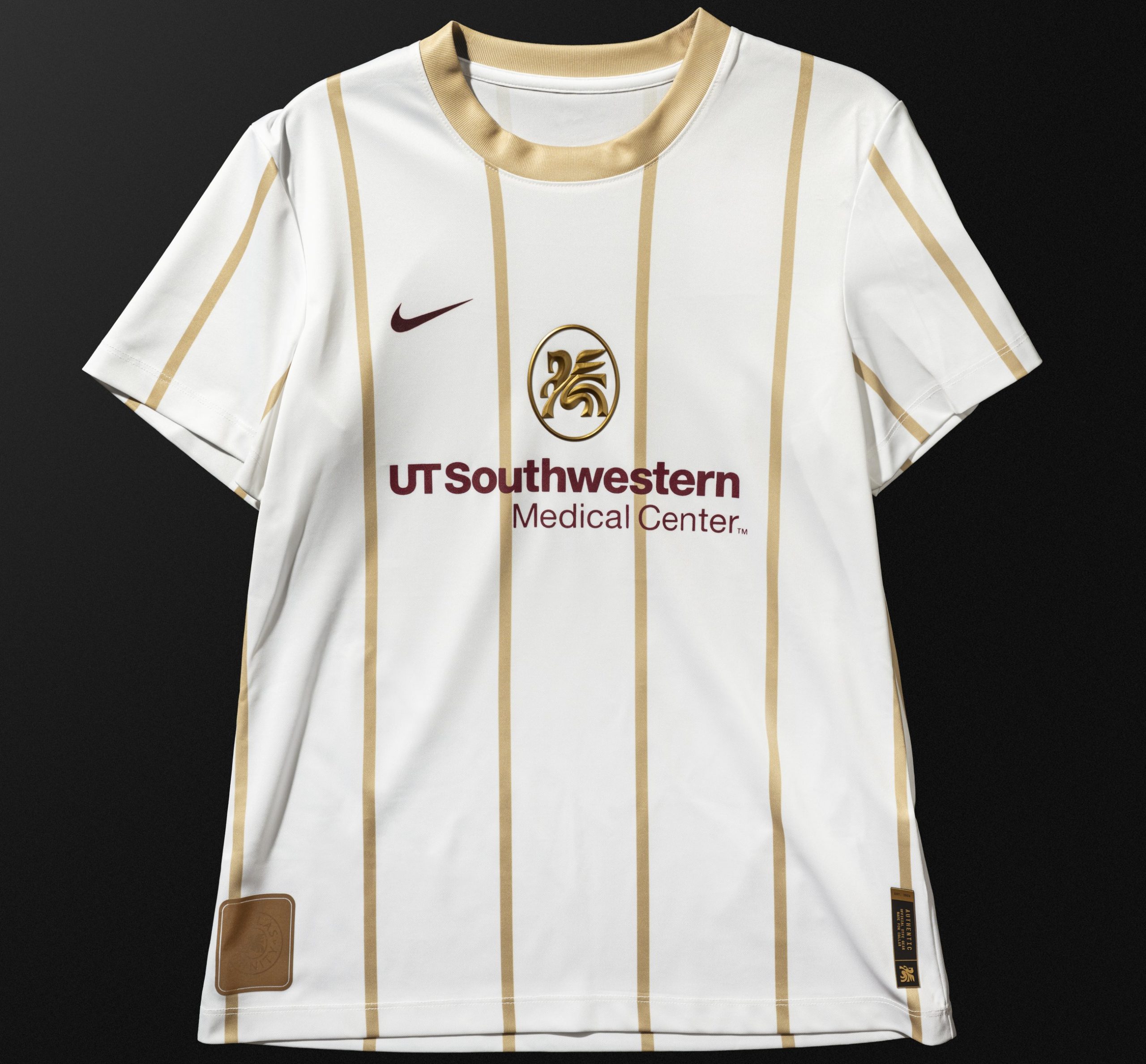 Dallas Trinity 2026 Fall secondary jersey. (Courtesy Dallas Trinity)