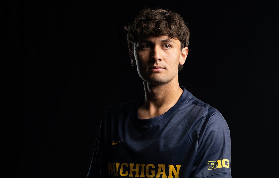 Will Baker, Michigan. (Courtesy UM)