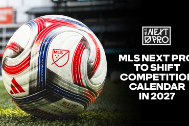 MLS Next Pro Competition Calendar Shift Graphic. (Courtesy MLS)