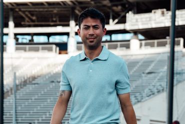 Lee Nguyen earns his second straight win and his first career yellow card as a head coach. DC Power vs Dallas Trinity (Sept. 13, 2026 Photo: Anna Dolmany Courtesy: Dallas Trinity FC)