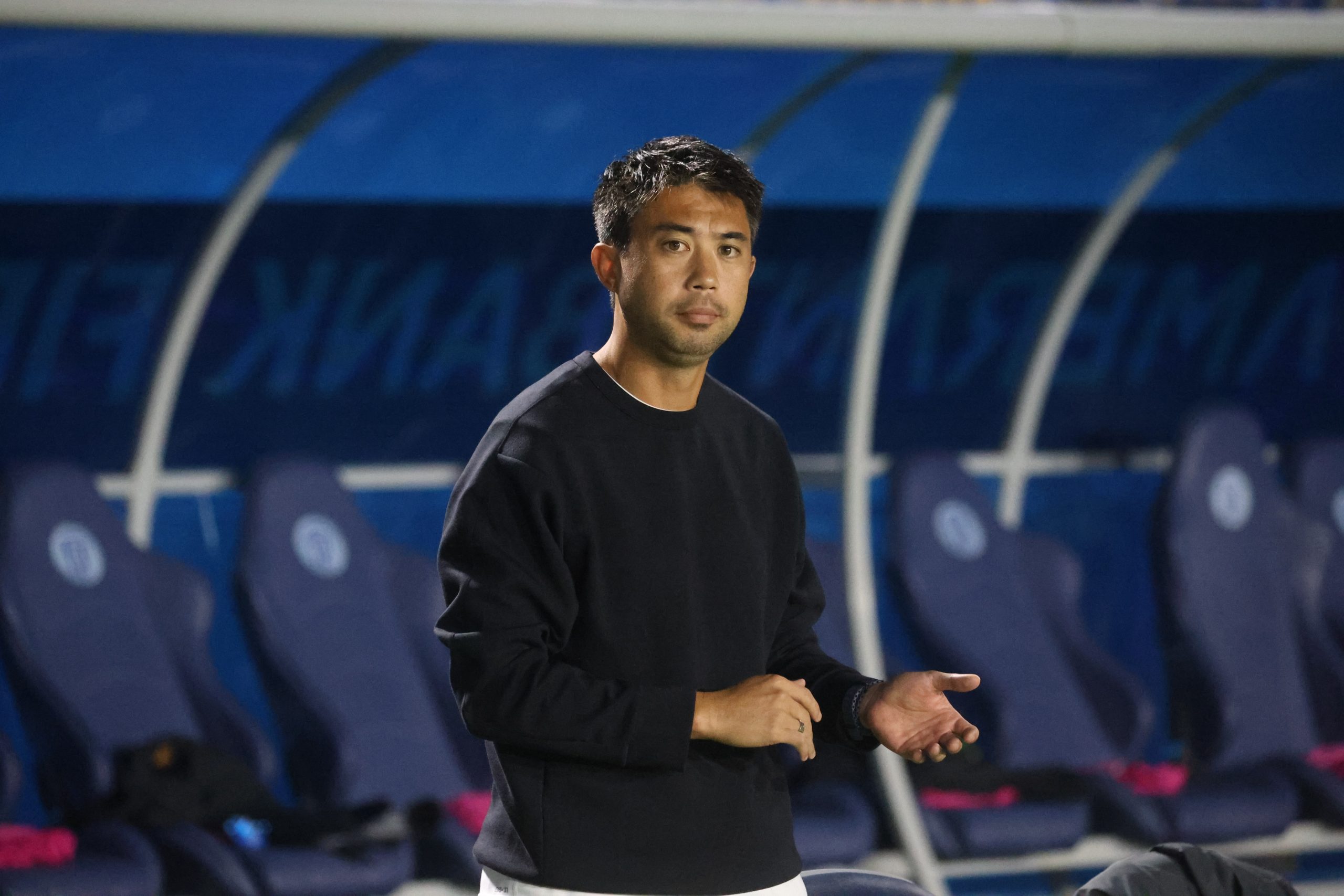 Head Coach Lee Nguyen wins his third straight. (Dallas Trinity at Ft Lauderdale United, Sept 18, 2026 - Photo: Kylli Asaro, Dallas Trinity FC)