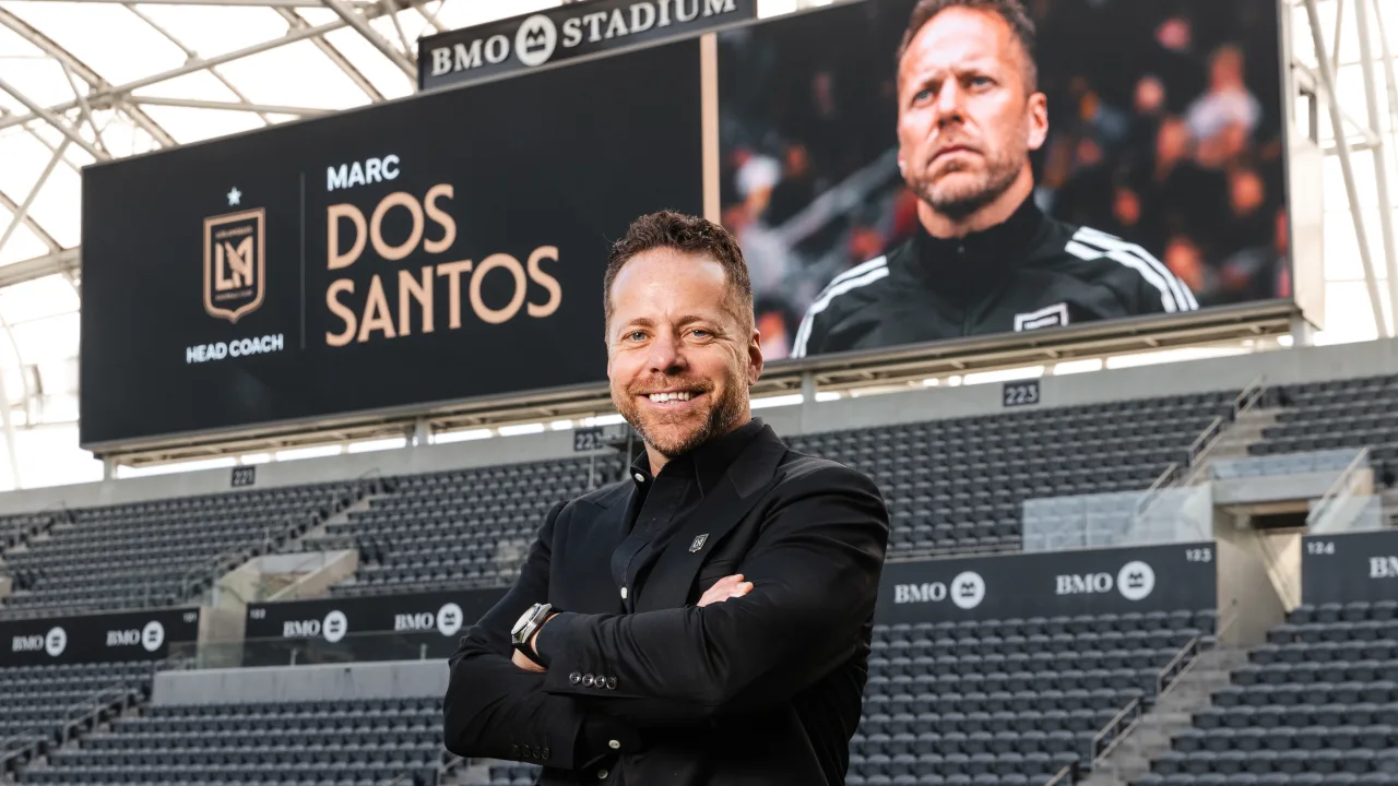 Marc Dos Santos, LAFC. (Courtesy LAFC)
